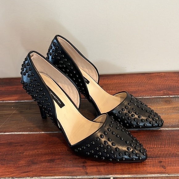 ⭐️ New French Connection Forever Studded Pumps Heels Shoes - Picture 3 of 9